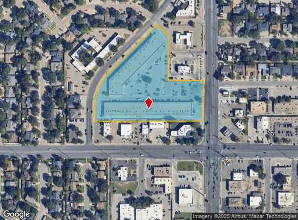 8004 Indiana Ave, Lubbock, TX Parcel Map