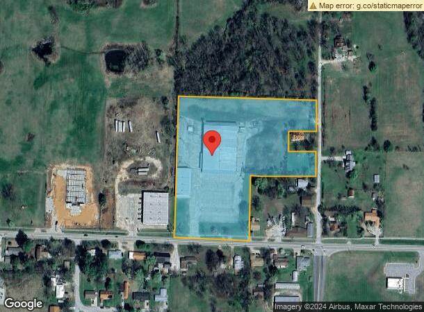  906 E Main St, Green Forest, AR Parcel Map