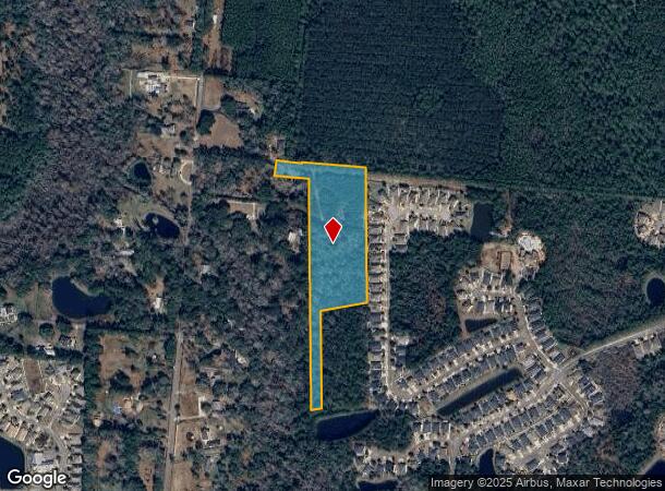  1160 Butch Baine Dr E, Jacksonville, FL Parcel Map