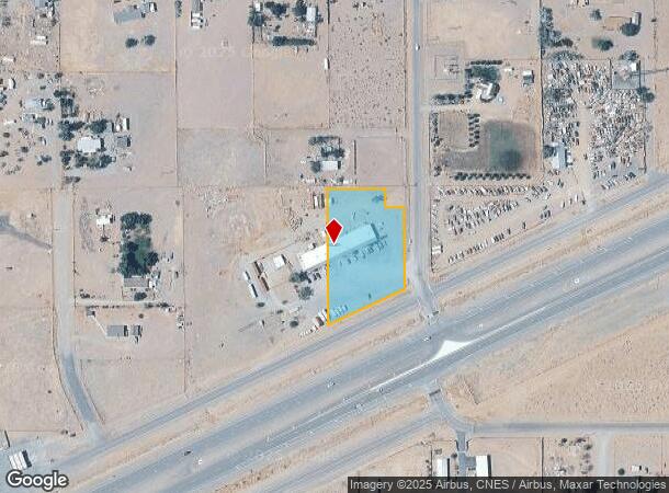 5905 Apache Dr, Silver Springs, NV Parcel Map