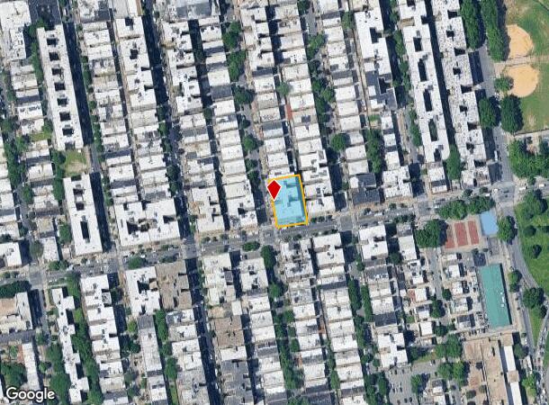 1114 Ward Ave, Bronx, NY Parcel Map