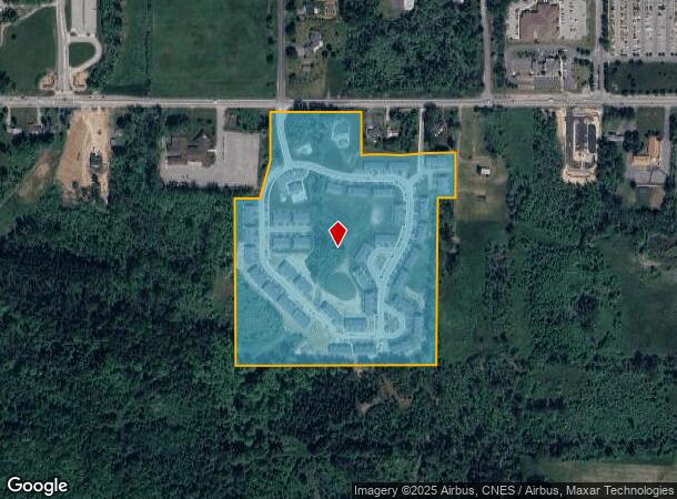 6745 4Th Section Rd, Brockport, NY Parcel Map