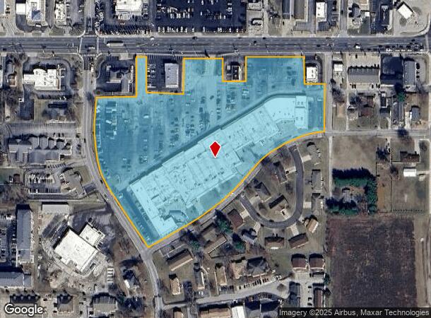 1200 E Tipton St, Seymour, IN Parcel Map