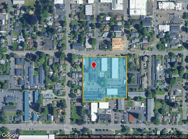  10608 Ne Wygant St, Portland, OR Parcel Map