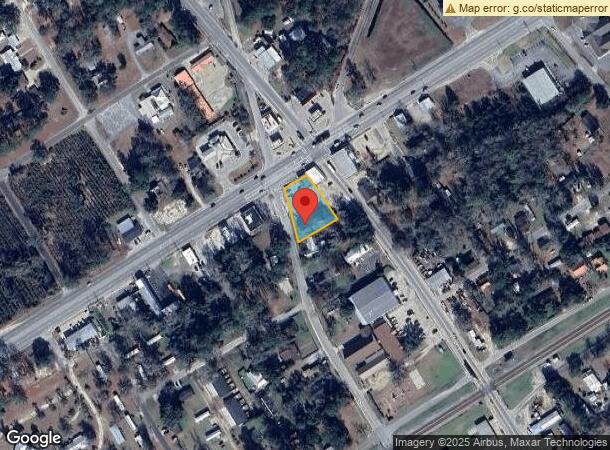  17 W Cypress St, Ludowici, GA Parcel Map