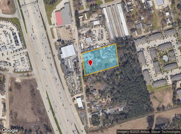  305 Austin Rd, Conroe, TX Parcel Map