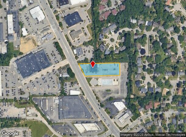 2070 W Stadium Blvd, Ann Arbor, MI Parcel Map