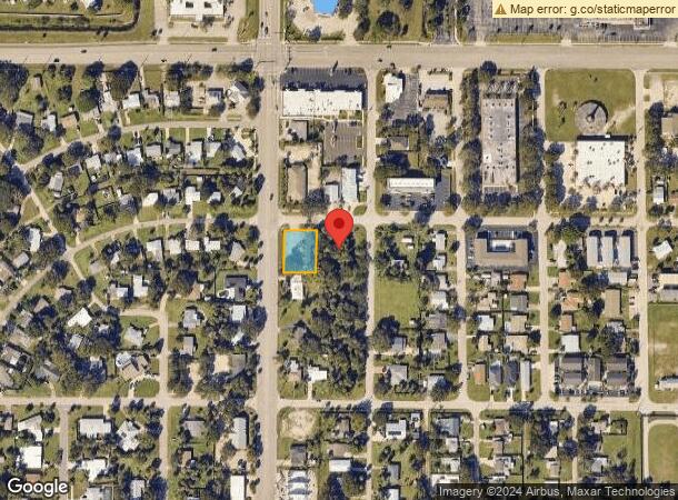  217 W Seminole Ave, Melbourne, FL Parcel Map