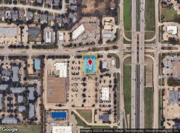 2111 Hall Johnson Rd, Colleyville, TX Parcel Map