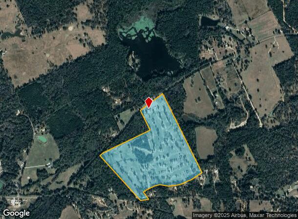  1740 Fm 1817, Elkhart, TX Parcel Map