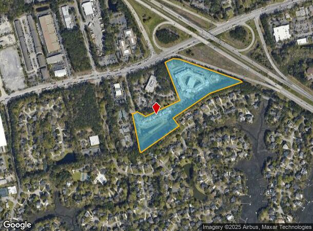 601 Solana Way, Mount Pleasant, SC Parcel Map