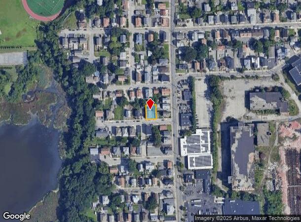  17 Clifton St, Central Falls, RI Parcel Map