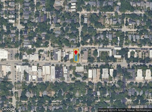 2801 Central St, Evanston, IL Parcel Map