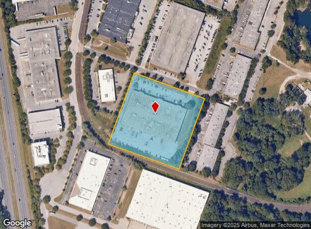 10947 Golden West Dr, Hunt Valley, MD Parcel Map