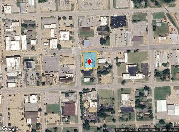 400 E Dewey Ave, Sapulpa, OK Parcel Map