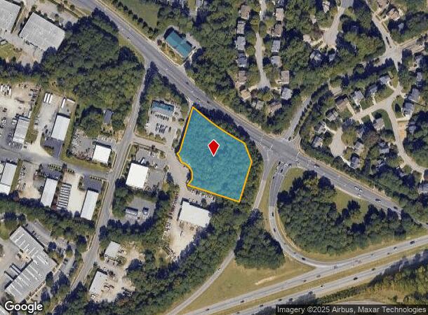  700 Maya Ct, Apex, NC Parcel Map