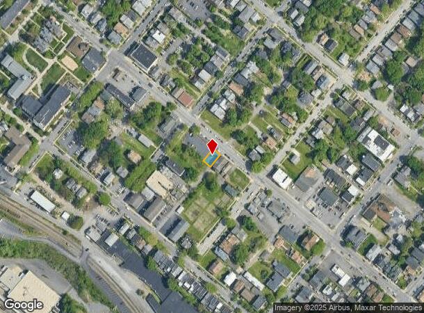  1314 Mulberry St, Scranton, PA Parcel Map