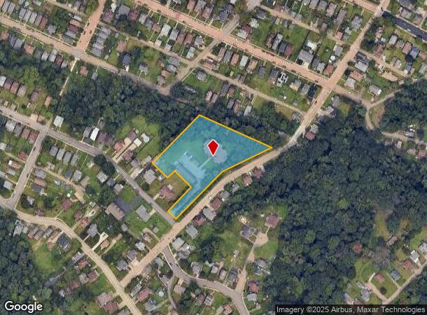 1629 Edgewood Ave, Coraopolis, PA Parcel Map