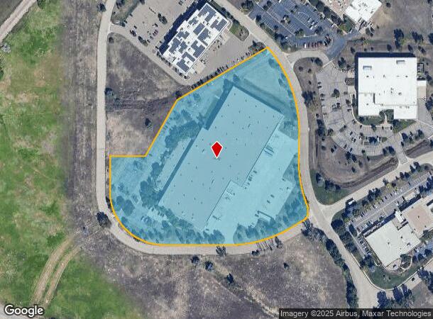  6303 Dry Creek Pky, Niwot, CO Parcel Map