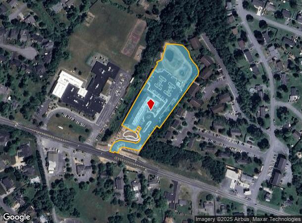  1527 Senseny Rd, Winchester, VA Parcel Map