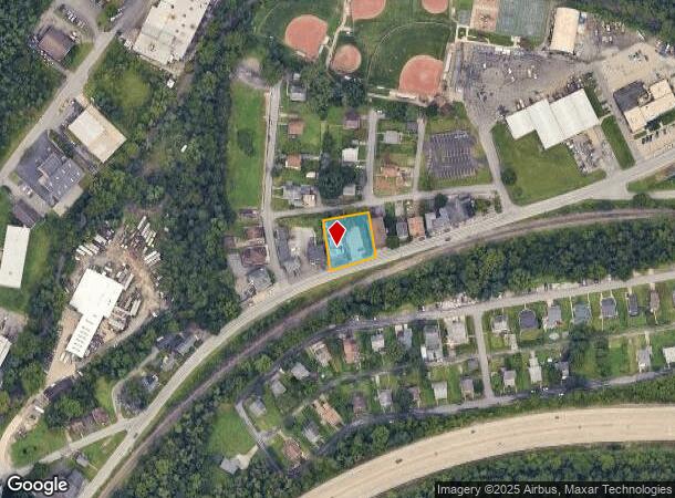 536 Millers Run Rd, Morgan, PA Parcel Map