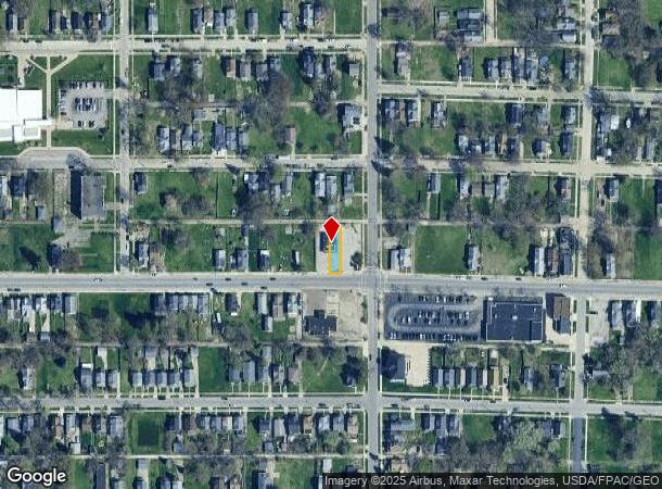  1008 Nebraska Ave, Toledo, OH Parcel Map