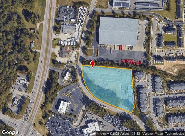 4801 Gossamer Ln, Raleigh, NC Parcel Map