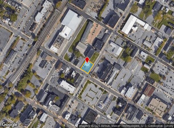  200 W Franklin St, Hagerstown, MD Parcel Map
