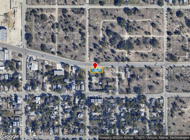  1802 E Commerce St, San Antonio, TX Parcel Map