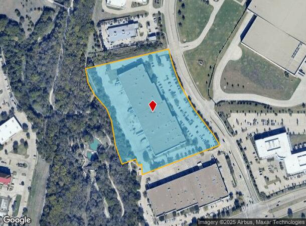 1253 Andrews Pkwy, Allen, TX Parcel Map