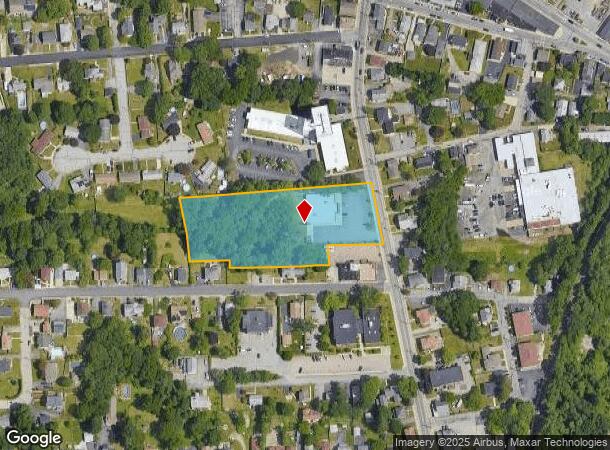  1029 Main St, West Warwick, RI Parcel Map