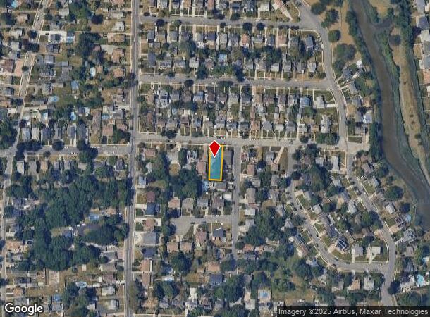 1032 Thomas Ave, Baldwin, NY Parcel Map