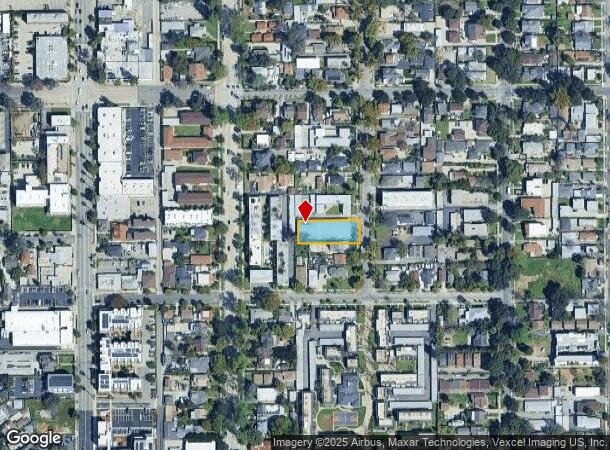 839 N Summit Ave, Pasadena, CA Parcel Map