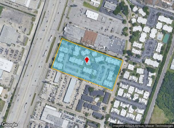  412 S Bender Ave, Humble, TX Parcel Map