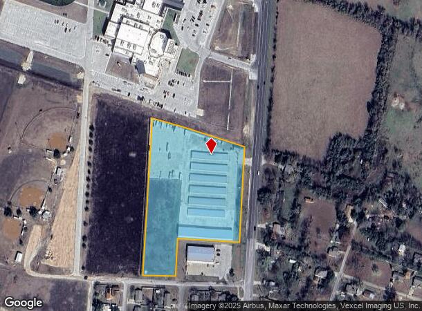 706 N Highway 95, Little River Academy, TX Parcel Map