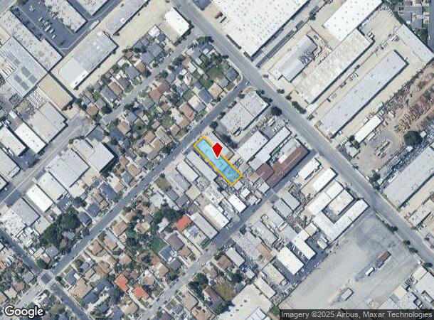  1924 Cogswell Rd, South El Monte, CA Parcel Map