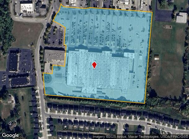 200 S Tuttle Rd, Springfield, OH Parcel Map