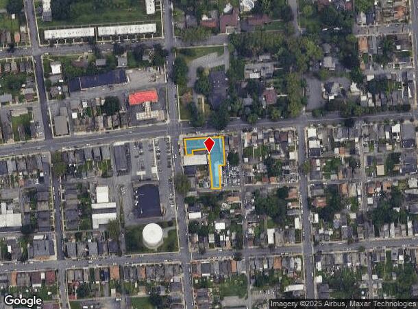  1458 Northampton St, Easton, PA Parcel Map