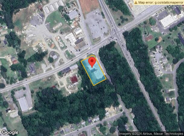  603 W Main St, Smithfield, VA Parcel Map