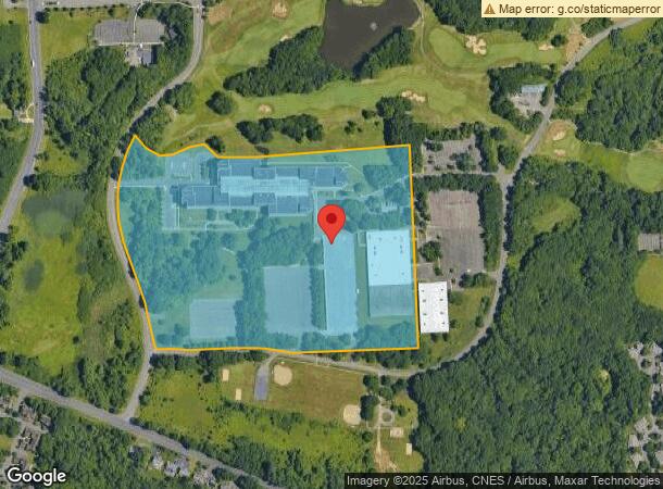  1300 Hall Blvd, Bloomfield, CT Parcel Map