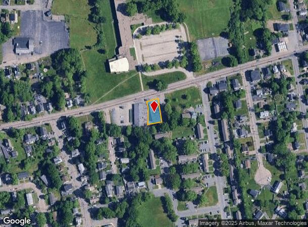  469 Centre St, Brockton, MA Parcel Map