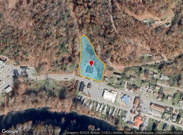 Main St, Clay, WV Parcel Map