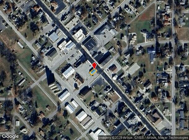  105 E Center St, Royal Center, IN Parcel Map
