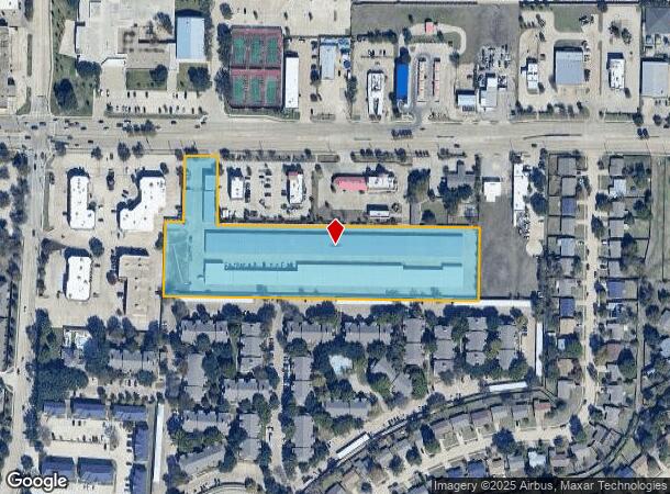  610 E Main St, Allen, TX Parcel Map