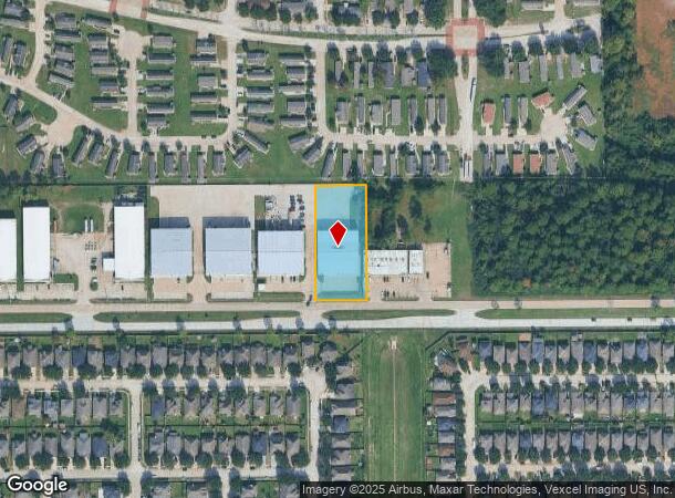 1133 E Airtex Dr, Houston, TX Parcel Map