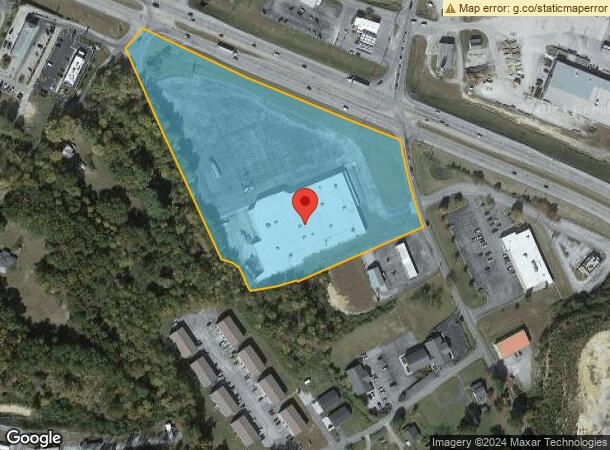  1205 W Cumberland Gap Pkwy, Corbin, KY Parcel Map