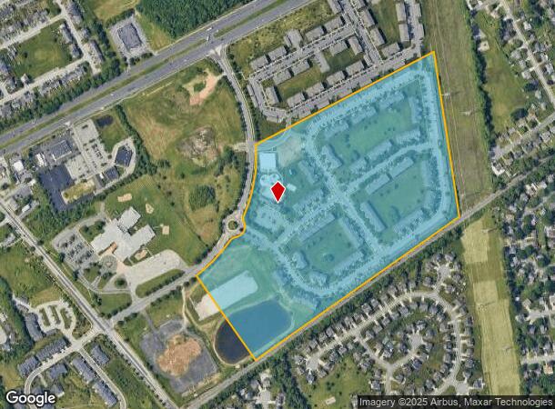 100 Cindy Dr, Newark, DE Parcel Map