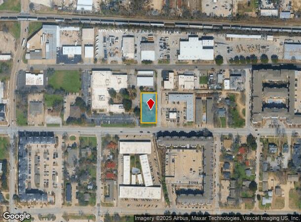  1101 W Abram St, Arlington, TX Parcel Map
