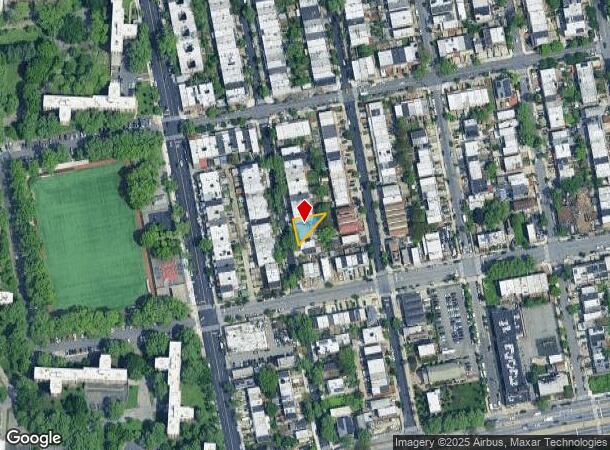  601 Pine St, Brooklyn, NY Parcel Map