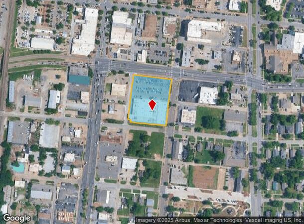  24 E 2Nd St, Edmond, OK Parcel Map